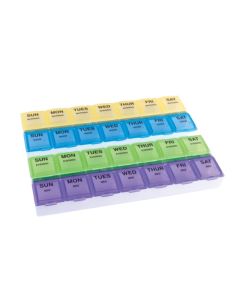 PILL PLANNER - MEDTIME WEEKLY - 4 TIMES A DAY - AP67169