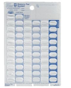 CARD - 62 DAY UNIT DOSE - 500/CASE