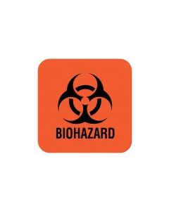 LABEL BIOHAZARD 1X1 - BH002