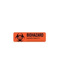 LABEL BIOHAZARD 3 X 7/8 - BH204