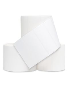 LABEL BLANK WHITE - BL016