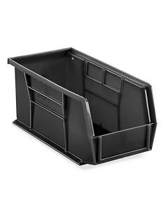 ULTRA STACK AND HANG BINS - BLACK