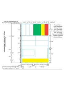 BLANK - STYLE Z LTC - DIRECT THERMAL LABEL - 1000 LABELS/ROLL