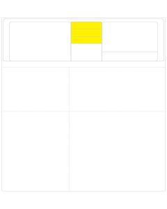 BLANK LASER DUAL WEB RX FORM - 8-1/2 X 9 - BLDW7