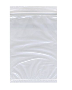 RECLOSABLE ZIP BAG - 5 X 8 - 4 MIL - 1000/CASE - C17