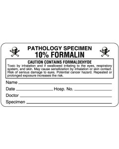 LABEL PATHOLOGY SPECIMEN - CL310