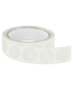 LABEL - 1 CIRCLE - CLEAR - CR1-CLEAR