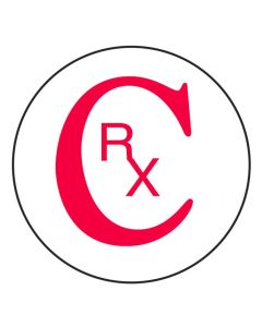 LABEL - CIRCLE - 3/4 DIA - CRX - 1000/ROLL - CR.75-CRX