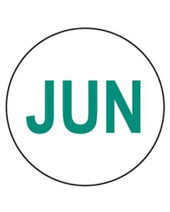 LABEL - 3/4 CIRCLE - JUNE - 500/ROLL - CR.75JUN