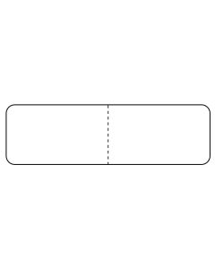 LABEL BLANK IV LINE ID 3 X 7/8 - CU1260