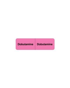 LABEL DOBUTAMINE IV LINE ID 3 X 7/8 - CU244