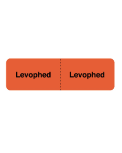 LABEL LEVOPHED LINE ID - CU284