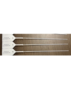 PULL TIGHT SECURITY SEAL - ADJUSTABLE - UNNUMBERED - WHITE - 100/PACK
