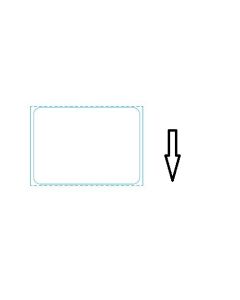 BLANK - DIRECT THERMAL LABEL NO SLITS - 2 X 14375 - 1000 LABELS/ROLL - DTNDDRU-NS