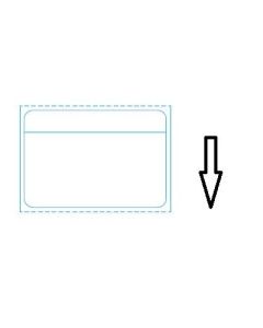 BLANK - DIRECT THERMAL LABEL WITH SLITS - 2 X 1375 - 1000 LABELS/ROLL - DTNDDRU-S