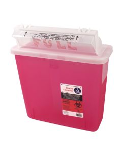 CONTAINER - SHARPS - 10 X 4 X 11 - 5QT - DX4624