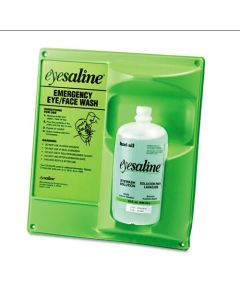 EYEWASH STATION -  INCLUDES EYESALINE SOLUTION - 32 OZ - EYEWASH32-STAT