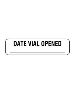 LABEL DATE VIAL OPENED - FP242