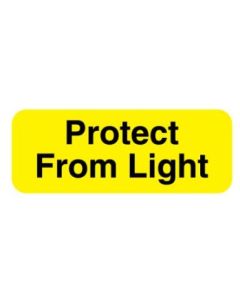 LABEL - 2 X 3/4 - PROTECT FROM LIGHT - 470 LABELS/ROLL