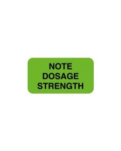 LABEL - 1-5/8 X 7/8 - NOTE DOSAGE STRENGTH - FP737