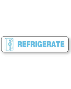 LABEL - 1-5/8 x 3/8 - REFRIGERATE - 1000/BOX