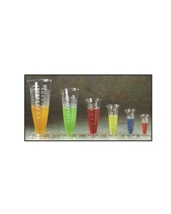 GRADUATE CONICAL - GLASS - 100 ML/4 OZ - GGCO4