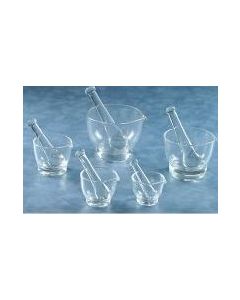 MORTAR & PESTLE SET - GLASS - 16 OZ - GMP16