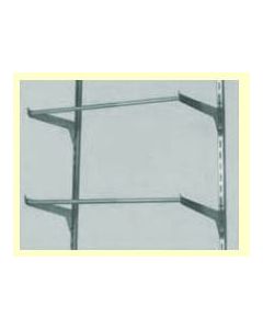 RETRIEVAL SYSTEM - STANDARD WALL RACK - 3' W X 72 H - 3 RODS - HUSR3.3