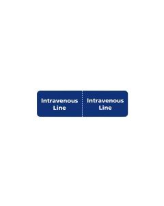 LABEL  INTRAVENOUS LINE 3 x 7/8 - IV095