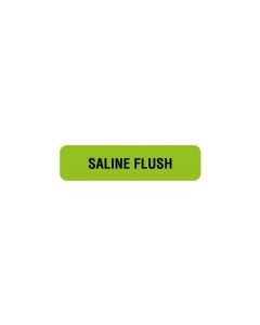 LABEL SALINE FLUSH - IV110