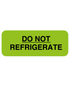 LABEL DO NOT REFRIGERATE