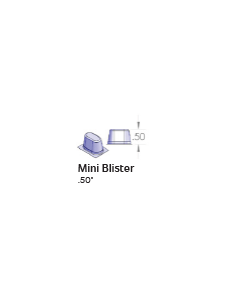 BLISTER - 30 DAY MINI -1000/CASE - J200-22