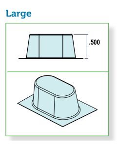 BLISTER - 30 DAY HEAT OR COLD SEAL - LARGE - 1000/CASE - J200-30