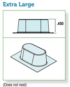 BLISTER - 32 DOSE UNIT DOSE - PERFORATED - EXTRA LARGE - 1000/CASE - J201-13XL