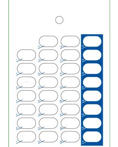CARD - 31 DOSE HEAT SEAL - CALENDAR - SUREMED - 500/CASE - J300-16