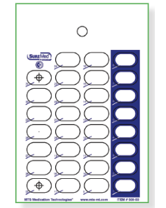 CARD AND BLISTER - 31 DOSE - COUNTDOWN - DOSIS FRONT - 500/CASE