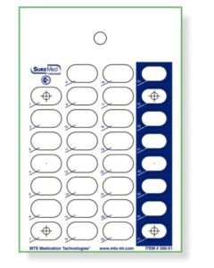 CARD AND BLISTER - 31 DOSE - CALENDAR - DOSIS FRONT - 500/CASE
