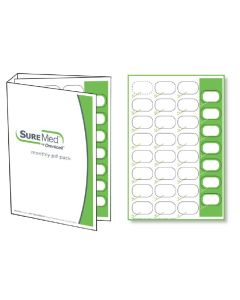 CARD - 31 DAY MULTIMED COLD SEAL - COUNTDOWN - TRI-FOLD - 250/CASE - J301-17