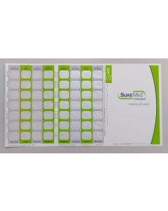CARD AND BLISTER - 7 DAY 28 DOSE MULTI DOSE COLD SEAL - TRI-FOLD - 250/CASE - J301-25