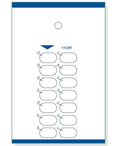 CARD - 14 DOSE COLD SEAL - 250/CASE - J314-61