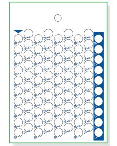 CARD AND BLISTER - 90 DAY HEAT SEAL 1-PIECE - 250/CASE - J90