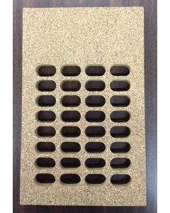 CORK SEALING TEMPLATE - 30/31/32 DOSE - COLD SEAL - JCORK30