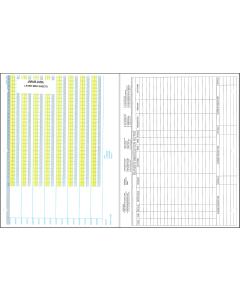 MULTI COLOR LASER MEDSHEET - 2000/CASE - JMAR-D/BL
