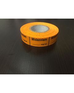 ANESTHESIA TAPE - MIDAZOLAM MG/ML - 1/2 X 500