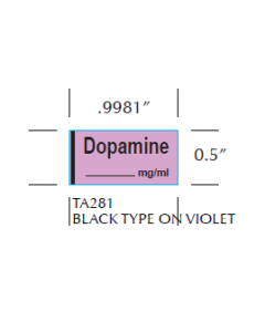 ANESTHESIA TAPE: DOPAMINE
