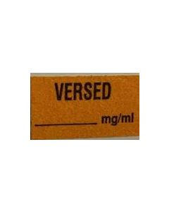 ANESTHESIA TAPE - VERSED mg/ml 1/2 X 500 - JTA55