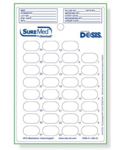 LIDDING - 31 DAY CALENDAR - DOSIS - L-300-51-J