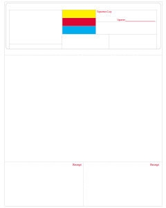 BLANK STOCK - 34 - LASER DUAL WEB RX FORM - 8-1/2 X 11 - 1000/CASE - LDW34