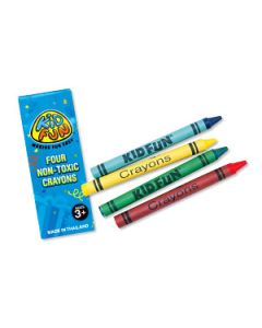ECONOMY CRAYONS - 48 PACKS OF 4 CRAYONS - MB4051