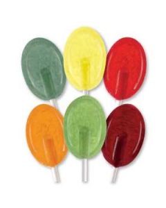 DRJOHN'S SUGARLESS FRUIT LOLLIPOPS - ASSTORED FLAVORS - MB4056C